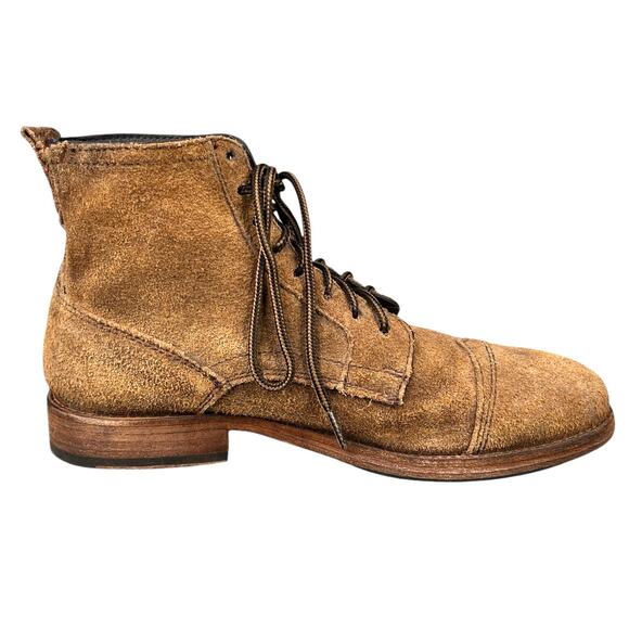 Frye Men’s Bowery Brown Suede Lace Up Chukka Boot Size US 8 D - Picture 4 of 11